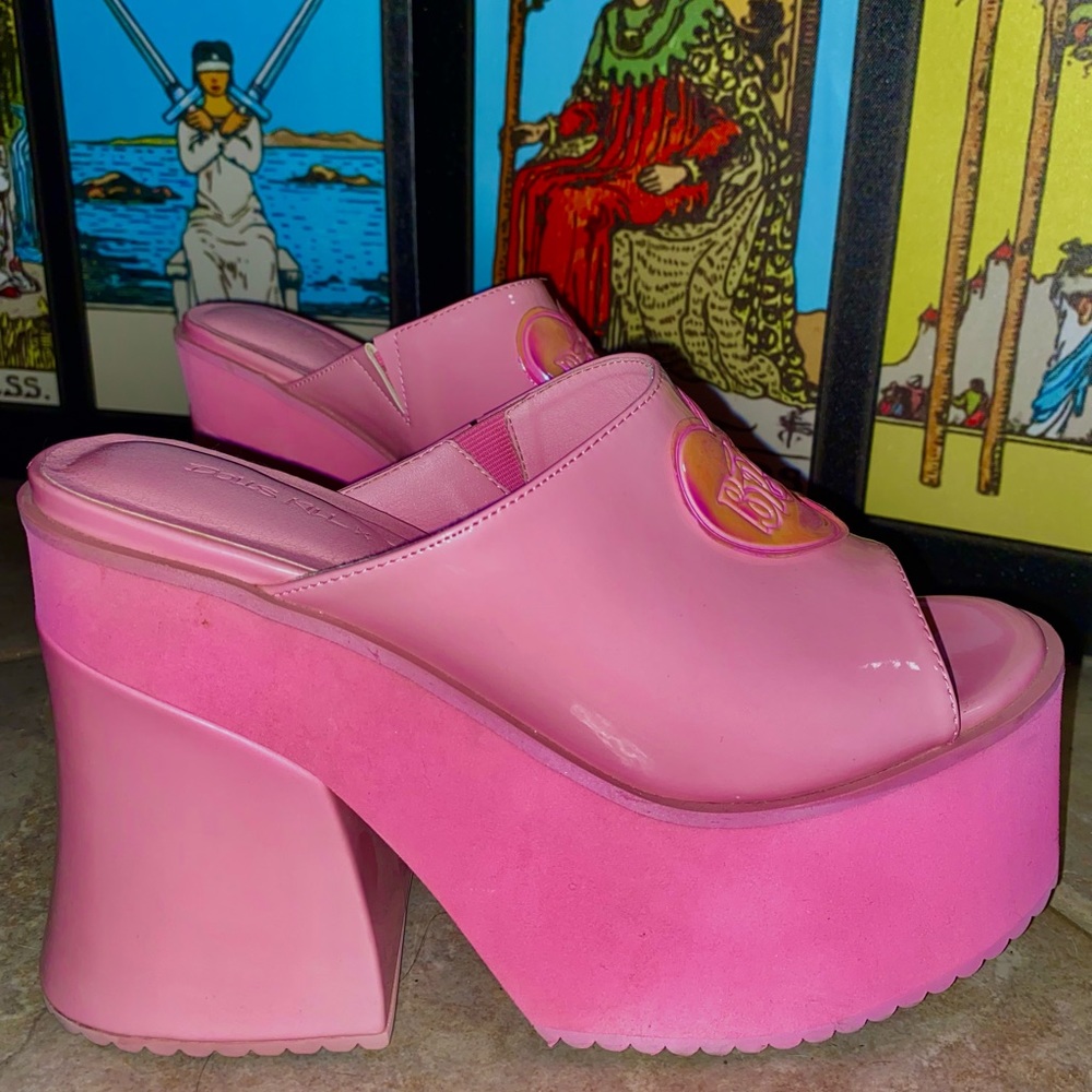 Pink Bratz Heels Size 8